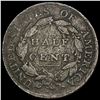 Image 2 : 1809 Classic Head Half Cent NICELY CIRCULATED