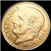 1955 Mexico .1206oz Gold 5 Pesos CHOICE BU
