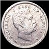 Image 1 : 1883 Kingdom of Hawaii Dime ABOUT UNCIRCULATED