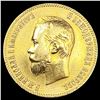 Image 1 : 1901 Russia .25oz Gold 10 Roubles UNCIRCULATED