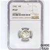 Image 1 : 1942 Mercury Silver Dime NGC PF67