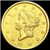 Image 1 : 1853-O Rare Gold Dollar CLOSELY UNCIRCULATED