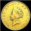 Image 1 : 1855-O Rare Gold Dollar NICELY CIRCULATED