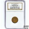 Image 1 : 1861-65 Durand IL Token NGC MS64 RB, F-225A-1A