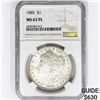 Image 1 : 1885 Morgan Silver Dollar NGC MS63 PL