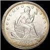 Image 1 : 1853 Arws & Rays Seated Liberty Quarter CLOSELY UN
