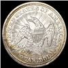 Image 2 : 1853 Arws & Rays Seated Liberty Quarter CLOSELY UN