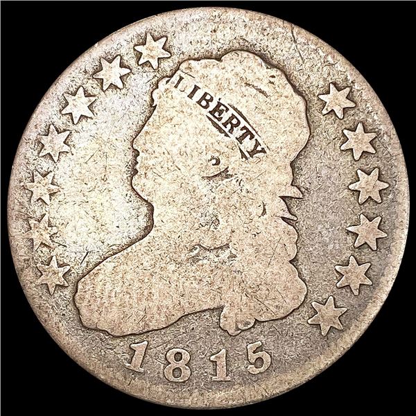 1815 Capped Bust Quarter NICELY CIRCULATED