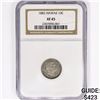 Image 1 : 1883 Kingdom of Hawaii Dime NGC XF45