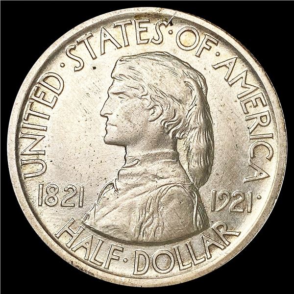 1921 Missouri Half Dollar NEARLY UNCIRCULATED