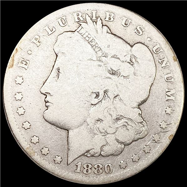 1880-CC Morgan Silver Dollar NICELY CIRCULATED