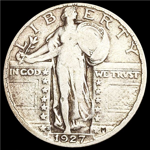1927-S Standing Liberty Quarter NICELY CIRCULATED