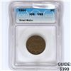 Image 1 : 1864 Two Cent Piece ICG VG8 Sm Motto