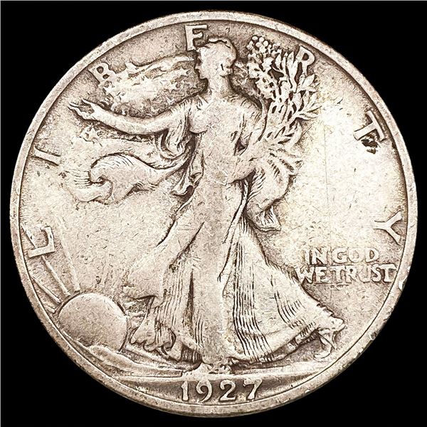 1927-S Walking Liberty Half Dollar NICELY CIRCULAT