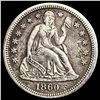 1860-S Seated Liberty Dime UNCIRCULATED