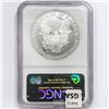 Image 2 : 1994-P American Silver Eagle NGC PF69 UC