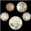 (5) Varied Coinage (1894, 1909, 1914, 1923, 1937)