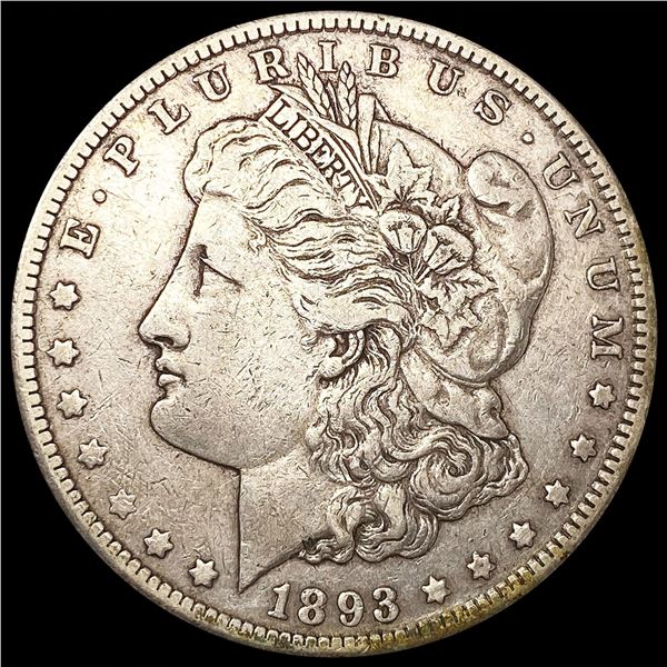 1893-CC Morgan Silver Dollar CLOSELY UNCIRCULATED