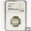 Image 1 : 1952-D Washington Silver Quarter NGC MS67