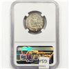 Image 2 : 1952-D Washington Silver Quarter NGC MS67