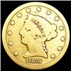 Image 1 : 1856 $2.50 Gold Quarter Eagle NICELY CIRCULATED