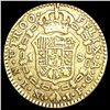 Image 2 : 1815 Spain .0955oz Gold 1 Escudo NICELY CIRCULATED