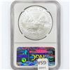 Image 2 : 2011 Silver Eagle NGC MS69