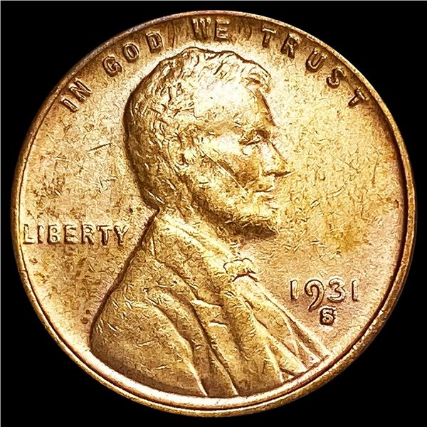 1931-S Wheat Cent UNCIRCULATED