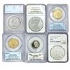 Image 1 : (6) Varied US Coinage SEGS/PCGS/NGC MS/PR (1964, 2