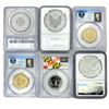 Image 2 : (6) Varied US Coinage SEGS/PCGS/NGC MS/PR (1964, 2