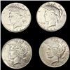 (4) 1926-S Peace Silver Dollars UNCIRCULATED