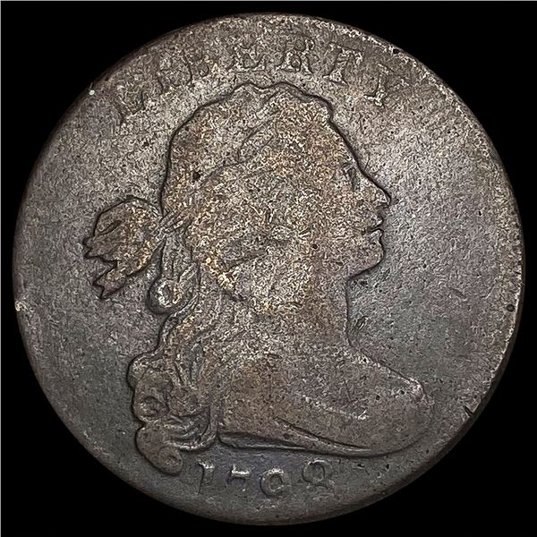 1798 S-166 Whisker Var. Large Cent NICELY CIRCULAT