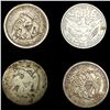 Image 2 : (4) Varied US Quarters (1856, 1870, 1876, 1915) NI