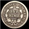 Image 2 : 1851 Seated Liberty Dime NICELY CIRCULATED