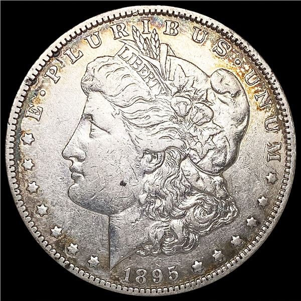 1895-S Morgan Silver Dollar NEARLY UNCIRCULATED