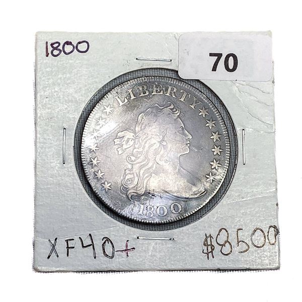 1800 Draped Bust Dollar XF40+