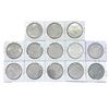 Image 2 : (13) Varied US Silver Dollars (1880-CC, 1904-O,