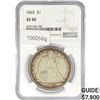 Image 1 : 1865 Seated Liberty Dollar NGC XF40