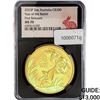 Image 1 : 2023-P 2oz Australia Gold $200 Rabbit NGC MS70
