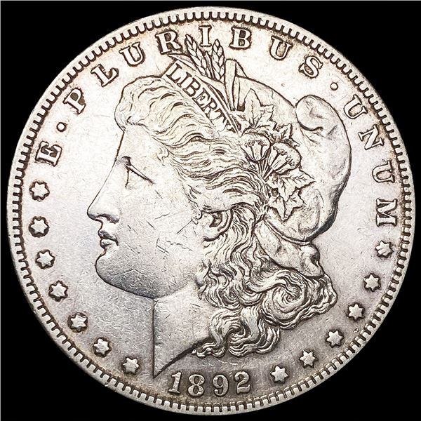 1892-S Morgan Silver Dollar CLOSELY UNCIRCULATED