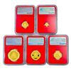 Image 2 : 2018 China Gold Set 2.01oz NGC MS70