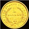 Image 2 : 1854-S Rare Gold Dollar CHOICE BU