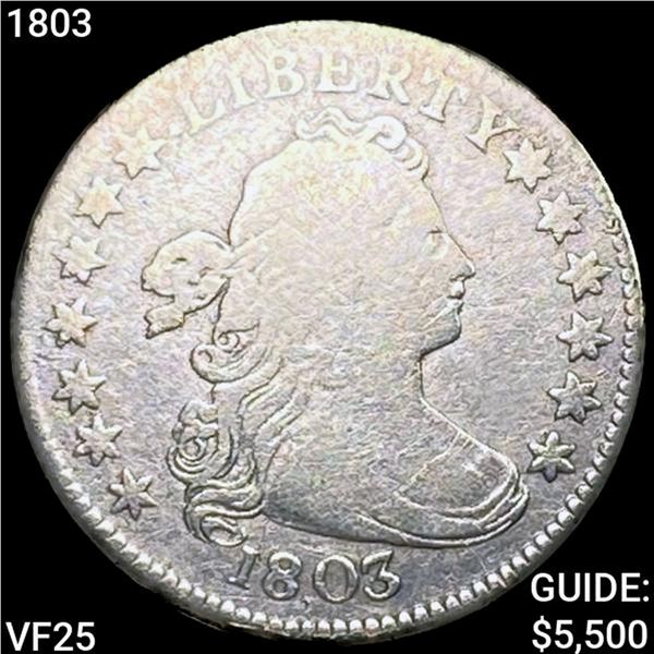 1803 Draped Bust Dime LIGHTLY CIRC UNCIRCULATED