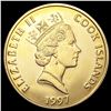 Image 1 : 1997 Cook Isles .08oz Gold $50 GEM PROOF