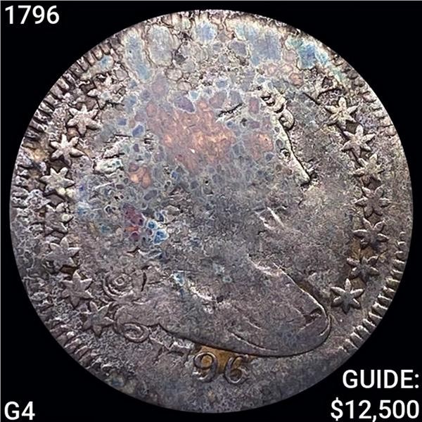 1796 Draped Bust Quarter NICELY CIRCULATED UNCIRC