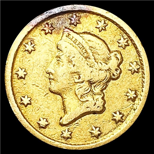1853-O Rare Gold Dollar NICELY CIRCULATED