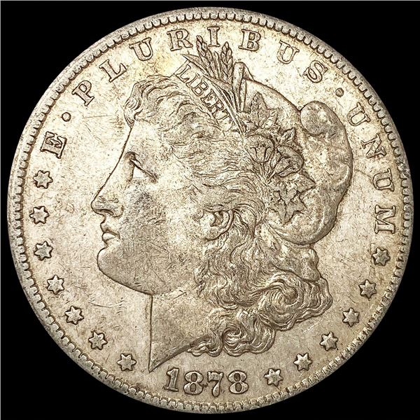 1878-CC Morgan Silver Dollar ABOUT UNCIRCULATED