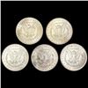 Image 2 : (5) Morgan Silver Dollars (1883, (2) 1884-O, (2) 1