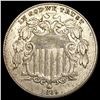 Image 1 : 1869 Shield Nickel CLOSELY UNCIRCULATED