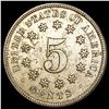 Image 2 : 1869 Shield Nickel CLOSELY UNCIRCULATED
